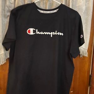 Womens 2X black Champion T-shirt